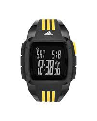 Bracelet de montre Adidas ADP6112 Caoutchouc Noir